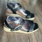 a.n.a Brand Platform Sandals W/Strap, Black Color, Women’s Size 8 Photo 2