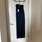 Amanda Uprichard NWT Charmaine Gown in Ink Blue Size L Photo 4