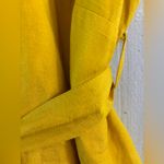 Ashley Stewart 20W Linen Vibrant Orange or Mustard Yellow Women's Shirt Dress Photo 5