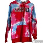 Creative Apparel Minnesota Red White Blue Tie Dye Sweatshirt Women's Size Small Photo 0