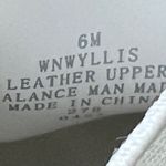 Nine West Wyliis White Leather Chelsea Ankle Boots Boots Size 6M Pointed Toe Photo 1