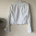 Hudson Pre loved  jean jacket in white size M Photo 1