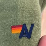 Aviator Nation RARE  Tulum Serape Bolt Stitch Crop Sweatshirt Small EEUC 🥰 Photo 5