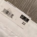 Anne Klein  Jeans White Chino Shorts Size 22 Photo 3
