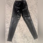 ALLSAINTS  Cora High Rise Faux Leather Leggings Size 6 Bodycon Skinny Deep Waist Photo 3