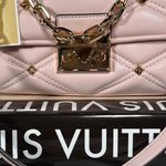 Michael Kors Michael  Serena Small Quilted Studded Crossbody Bag Blush New NWT Photo 12