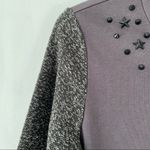 5CM Gray Studded Sweatshirt size 2 Photo 2