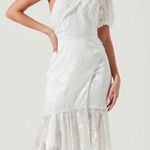 ASTR Revolve Santorini White Lace Bridal Dress Photo 1