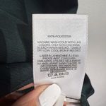 EXPRESS  Green Long Sleeve Faux Wrap Blouse Sz L Photo 5