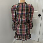 Veronica Beard  Destiny Plaid Ruffled Dress Photo 6