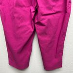 Lane Bryant  Women's Office Workwear Casual Cropped Stretch Pink Pants Size 14 Photo 9