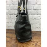 Coach Vintage  Black 4157 Shoulder Tote leather, long strap Photo 4
