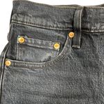 Levi's  Premium 501 Jean Shorts 25" Dark Wash Cutoffs Button Fly‎ Stretch Denim Photo 6