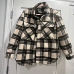 BLANK NYC Plaid Outsider Oversized Jacket Size Medium Photo 1