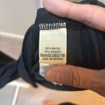 L.L. Bean Black Empire Waist Midi Dress Size M Photo 5