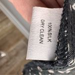 LaRoque Original Sz OS Black & Gold V Neck Tunic 100%‎ Silk Luxury Size L Photo 4