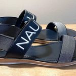 Nautica Size 8.5 Navy Blue Kristy Flat Sandals Photo 6
