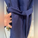 Closet London tie waist kimono sleeve jumpsuit in navy Size 12 NWOT Belted Blue Photo 9