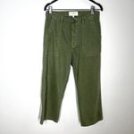The Great  Sz 27 The Herringbone Trooper Slouchy Pants Army Green Photo 10