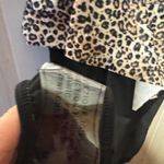 Leopard Print Ruffle Bodysuit Brown Size XL Photo 2
