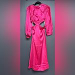 NEW Rahi Cierra Cut Out Back Dress Fuschia M Size M Photo 2