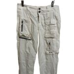 Johnny Was  Pete & Greta Tyla Belted Cargo Pants white size‎ 8 NEW Photo 1