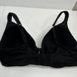 Cacique  Size 40DD Bra Lightly Lined Full Coverage Balconette Black Underwire Photo 3