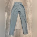 Adidas  high waisted leggings, light blue.  Size small Photo 1