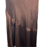 Free People Brown Slip Dress Midi Size Large Feminine Night Out Wedding Photo 4