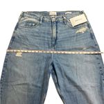 frame denim frame le high 'n' tight wide-leg crop jeans downpour rips Photo 8