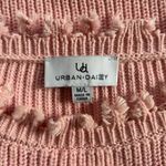 Urban Daizy  size M/L Boutique oversized distressed knit sweater light pink Photo 11