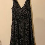 H&M black velvet dress size 6 Photo 0