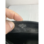 Womans Vox 10 M Pointed Toe Zip Up Embroidered Block Heel Wester Ankle Boots Black Photo 6