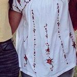 Lucky Brand White Flowy Shirt  Photo 1