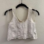 Torn By Ronny Kobo  Womens 6 Knit Creme Top Summer Vacation Photo 0