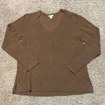 J. Jill Tan Ribbed V Photo 0