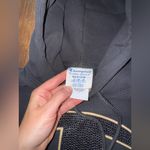 Champion RARE Black Cropped Sweatshirt with Rhinestone Logo Photo 5