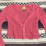 Hollister Pink cropped sweater  Photo 0