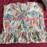Z&L Europe Boho Floral Dress Tunic M – 100% Cotton – Made in India – NWT Size M Photo 10