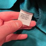 What Goes Around Comes Around Short Sleeve Green Silk Dress M Photo 7