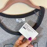 Piko  Women’s Gray Oklahoma OSU Pokes Bamboo Top Medium NWT Photo 3
