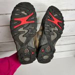 Ecco  Gortex Hiking Boot Brown Shoe Size 8-8.5 Photo 6