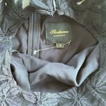 Shoshanna Midnight navy floral lace tiered maxi long formal gown dress size 8 Photo 5