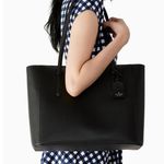 Kate Spade  New York Black Schuyler Saffiano Medium Tote Photo 6