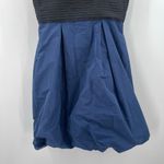 BCBGMAXAZRIA  Dress Size 2 Colorblock Straps/Strapless NWT Bubble Hem Y2K 2000s Photo 15