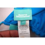 Sports Illustrated Swim Aqua Zebra Bikini Top Blue Size XS Photo 4