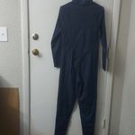 Love Highlight Blue Zip Denim 4 PocketJumpsuit L Utility Streetwear Casual Skate Size L Photo 2