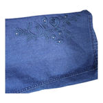 #754 Basic Editions Women’s Denim Size 16 Knee Photo 1