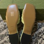 Gucci Women Slide Sandal With Hardware size 36.5 Pistachio Green Photo 4