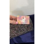 Riah Fashion Riah Fashion Glitter Wallet Clutch Zip Around Card Holder Silver Photo 3